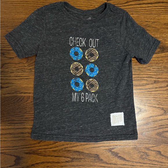 Retro Brand boys “check out my 6 pack” tee size 3T in EUC - Picture 2 of 2